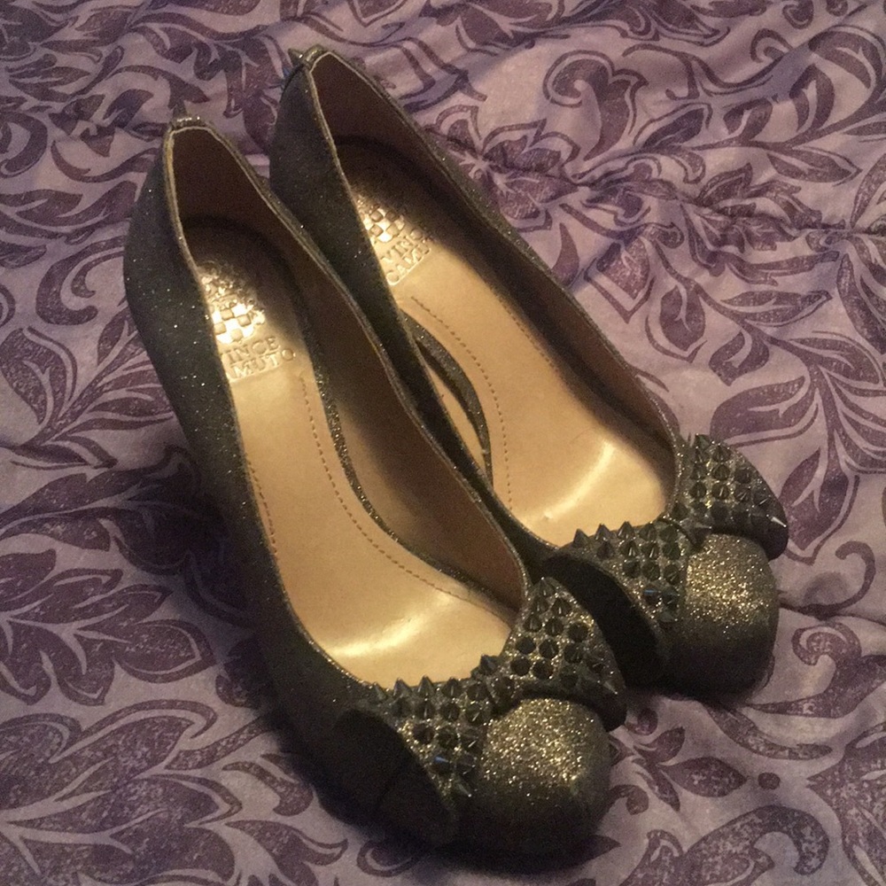 Vince Camuto Studded Spiked Heels